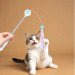 Petgravity Іграшка для котів Petgravity Інтерактивна висувна вудочка з лазером блакитна (PG-CT053B)