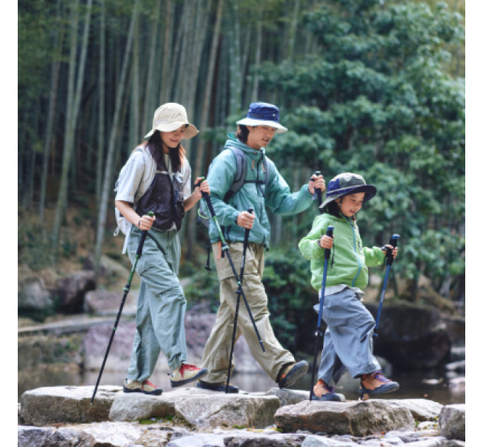 Naturehike Трекінгові палиці Naturehike CNK2550DS010 Sunlit Terk Base 60-135 см чорна (6977465869128)