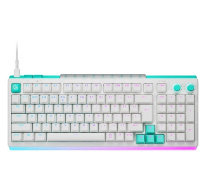 Logitech Клавіатура Logitech G512 X 98 Tactile Switch RGB USB UA White (920-014003) Logitech Клавіатура Logitech G512 X 98 Tactile Switch RGB USB UA White (920-014003)