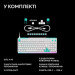 Logitech Клавіатура Logitech G512 X 98 Tactile Switch RGB USB UA White (920-014003)