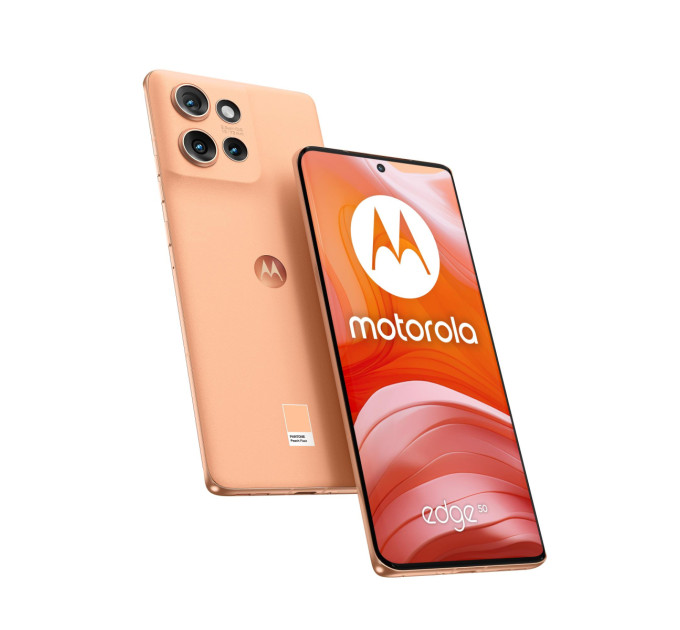 Motorola Мобільний телефон EDGE 50 12/512GB PEACH FUZZ MOTOROLA