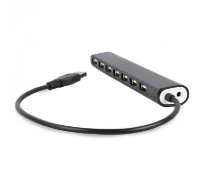 Концентратор Gembird 7 x USB 2.0 black (UHB-U2P7-04)