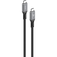 Кабель Cablexpert CCBP-USB4-CMCM240-0.3M, преміум якість, USB4, C-тато/C-тато, 0,3 м.