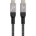 Cablexpert Кабель Cablexpert CCBP-USB4-CMCM240-0.5M, преміум якість, USB4, C-тато/C-тато, 0,5 м.