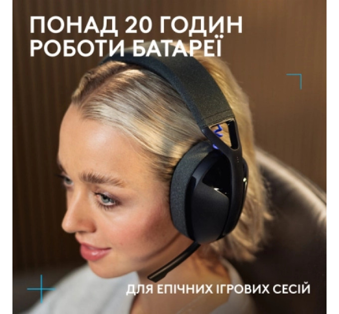 Logitech Навушники Logitech G321 Lightspeed Black (981-001563)