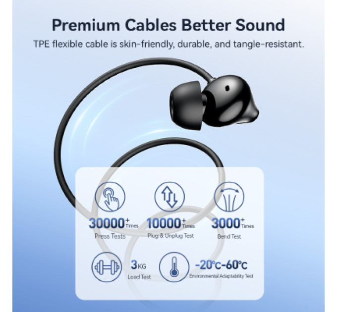 Vention Навушники Vention Echo Lite 3.5mm In-Ear Wired Black (GBABAV)