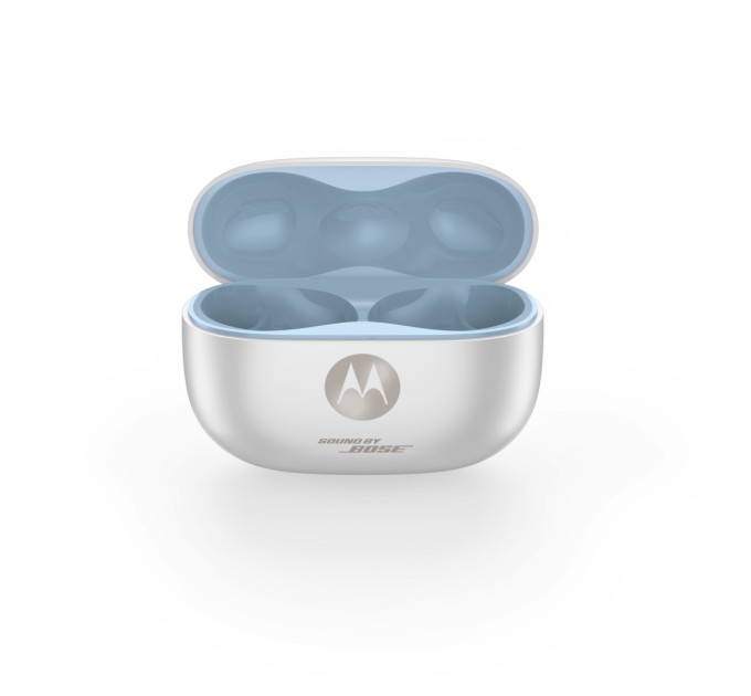 Motorola Bluetooth-гарнітура Motorola Moto Buds 2 Plus Cool White (PG38C08069)