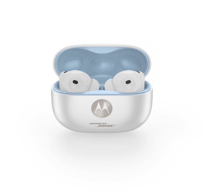 Motorola Bluetooth-гарнітура Motorola Moto Buds 2 Plus Cool White (PG38C08069)