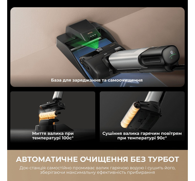 MOVA Акумуляторний миючий пилосос Mova X4 Mix (HMV17A)