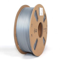 Філамент для 3D-принтера Gembird 3DP-PLA+1.75-01-S , PLA, 1.75 мм, сріблястий