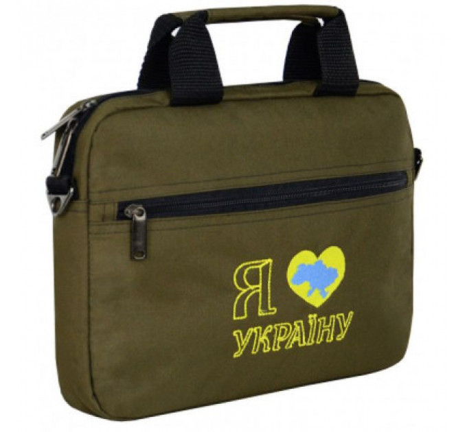 Сумка для ноутбука Porto 12'' PN12 LoveUkraine Gray (PN12GY_LoveUkr)