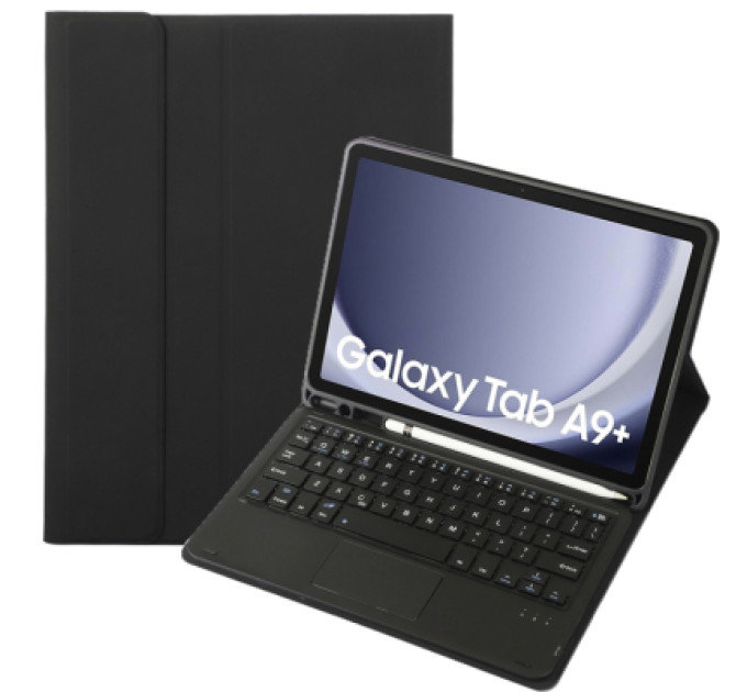 BeCover Чохол до планшета BeCover Keyboard+TouchPad Samsung Tab A9 Plus SM-X210/SM-X215/SM-X216 11.0" Black (712411)