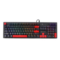 Механічна ігрова клавіатура Bloody S525N (Fire Black), чорна