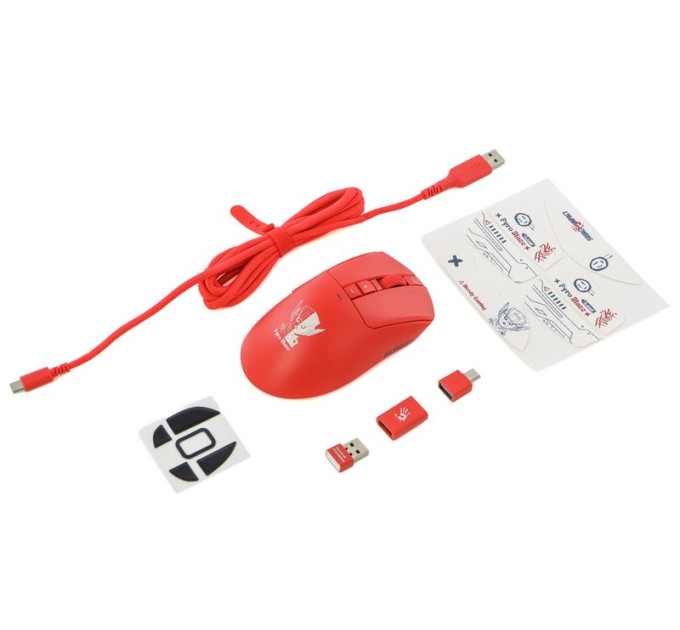 Bloody Миша ігрова бездротова Bloody R73 Ultra, колір червоний