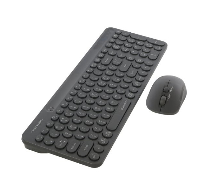 A4Tech Комплект бездротовий, клавіатура з мишою, A4Tech Fstyler FG3300 Air2 (Grey), сірий колір