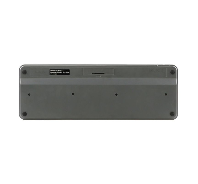 A4Tech Комплект бездротовий, клавіатура з мишою, A4Tech Fstyler FG3300 Air2 (Grey), сірий колір