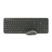 A4Tech Комплект бездротовий, клавіатура з мишою, A4Tech Fstyler FG3300 Air2 (Grey), сірий колір
