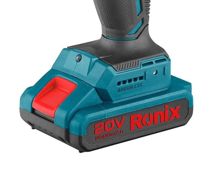 Ronix Дриль-шуруповерт ударний акумуляторний Ronix 8900K