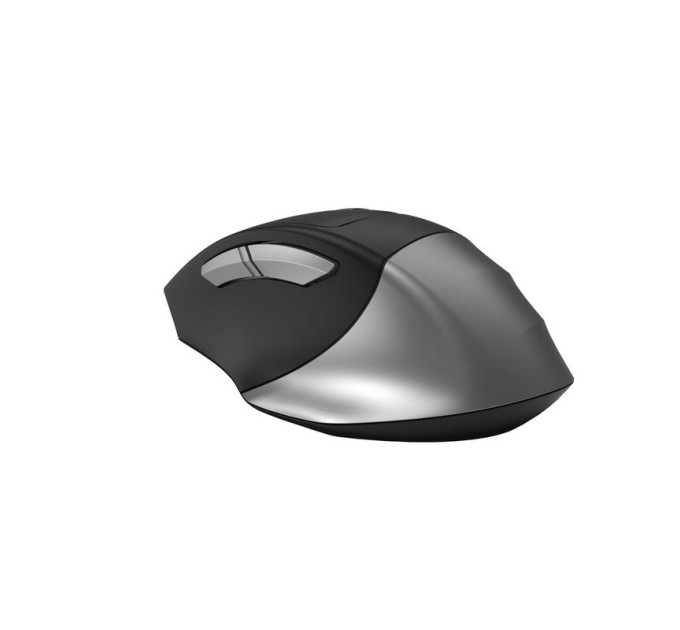 A4Tech Миша бездротова безшумна A4Tech Fstyler FG35S (Grey), USB, колір чорний+сірий