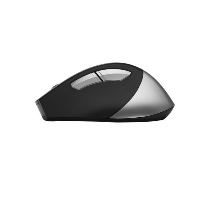 A4Tech Миша бездротова безшумна A4Tech Fstyler FG35S (Grey), USB, колір чорний+сірий