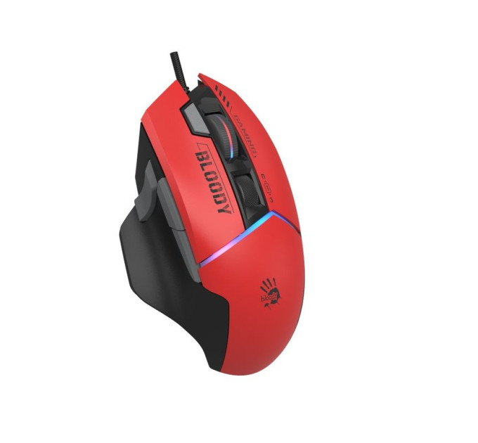 Bloody Миша ігрова Bloody W95 Ultra, колір червоно-чорний