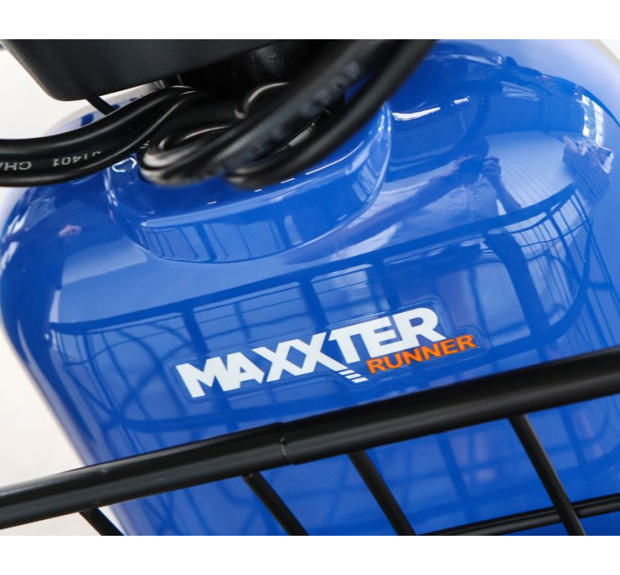 Maxxter Електроскутер Maxxter RUNNER (Black-Blue)