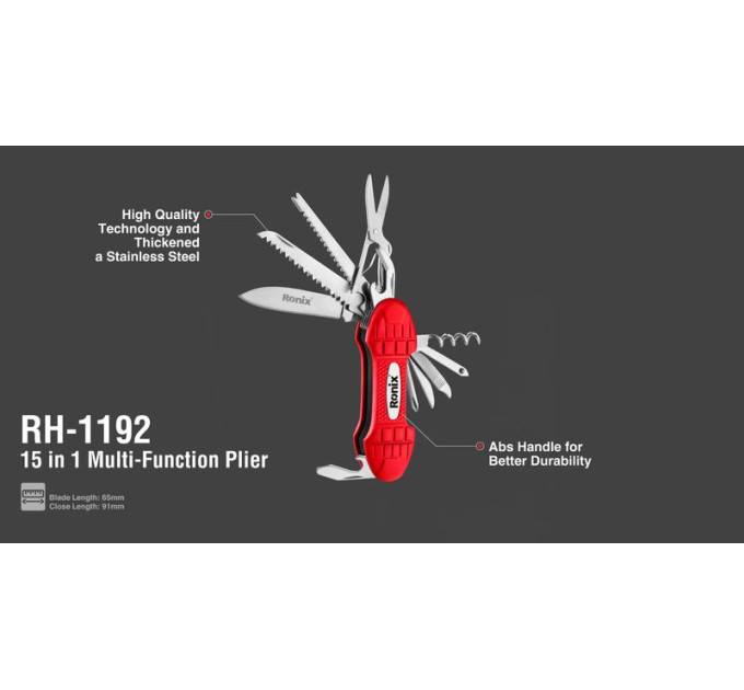 Ronix Багатофункціональний інструмент Ronix RH-1192