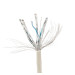 Cablexpert Звита пара,Cablexpert SPC-6A-LSZHCU-SO, CAT6A, одножильна, мідь (AWG23), подвійне екранування, 305 м