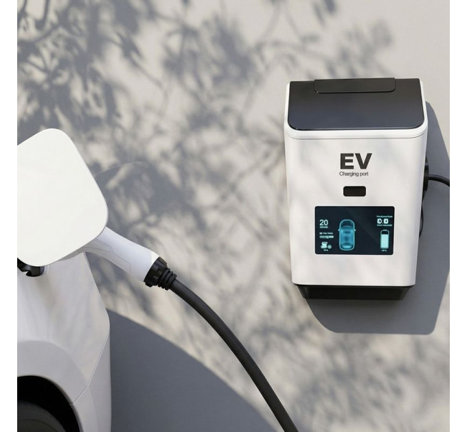 EnerGenie Зарядний кабель для електромобіля  Energenie EV-T2MF-3.7KW-4M