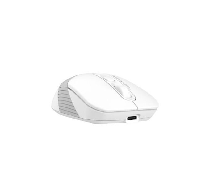 A4Tech Миша бездротова A4Tech Fstyler FG10CS Air2 (Grayish White),  USB, колір білий+сірий
