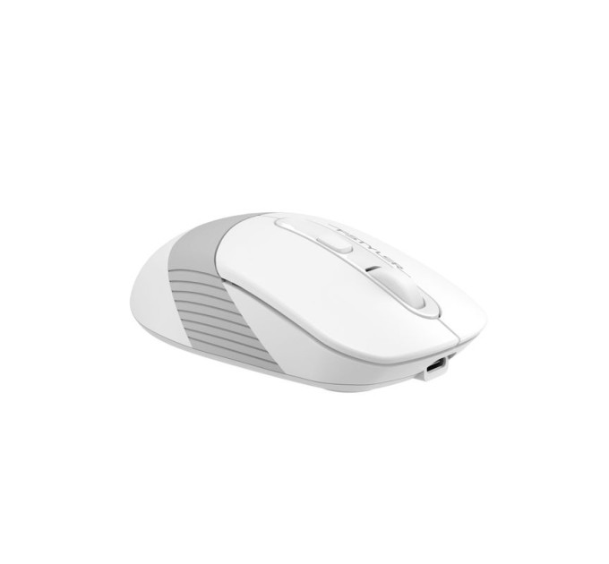 A4Tech Миша бездротова A4Tech Fstyler FG10CS Air2 (Grayish White),  USB, колір білий+сірий