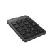 A4Tech Клавіатура цифрова бездротова A4-Tech FBK21C (Smoky Grey), колір сірий