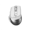 A4Tech Миша бездротова безшумна A4Tech Fstyler FG35S (Silver), USB, колір білий+сірий