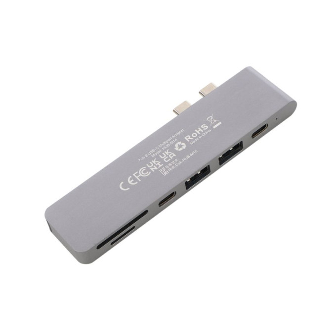 Choetech Адаптер Choetech HUB-M14-GY-V2, USB Type-C 6-в-1
