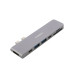 Choetech Адаптер Choetech HUB-M14-GY-V2, USB Type-C 6-в-1