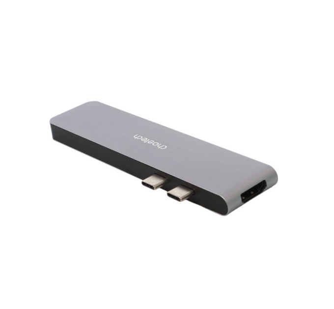 Choetech Адаптер Choetech HUB-M14-GY-V2, USB Type-C 6-в-1
