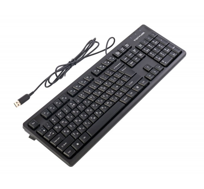 A4Tech Клавіатура A4Tech Fstyler FKS12 (Black), USB, колір чорний