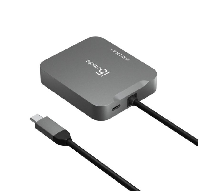 J5create Багатопортовий мультиадаптер J5create JCD3191-N, USB Type-C 5-в-1 білий