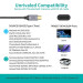 Choetech Адаптер-перехідник USB Type-C на DP Choetech HUB-H11-GY-V2