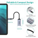 Choetech Адаптер-перехідник USB Type-C на DP Choetech HUB-H11-GY-V2