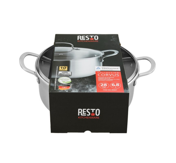 Resto Кастрюля з кришкою RESTO 95027, 7,3 л