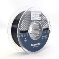 Пластиковий матеріал (филамент) для 3D-принтера Gembird 3DP-PETG1.75HY-01-BK