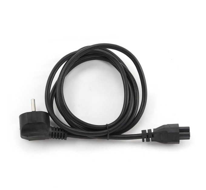 Cablexpert Кабель силовий Cablexpert PC-186-ML12-0.5M , довжина 0,5 м, сертифікований VDE, з заземленням, 3 *0.75 мм кв