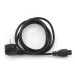 Cablexpert Кабель силовий Cablexpert PC-186-ML12-0.5M , довжина 0,5 м, сертифікований VDE, з заземленням, 3 *0.75 мм кв