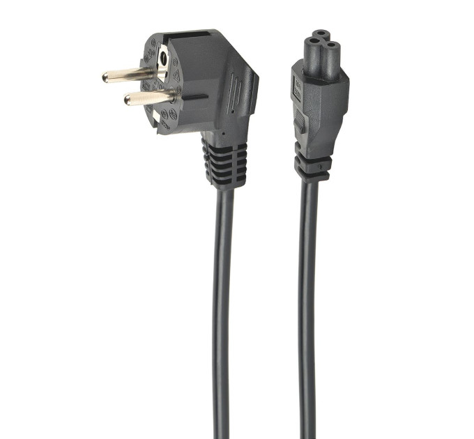 Cablexpert Кабель силовий Cablexpert PC-186-ML12-0.5M , довжина 0,5 м, сертифікований VDE, з заземленням, 3 *0.75 мм кв