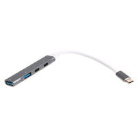 Хаб USB 3.0 Maxxter HU3C-4P-03