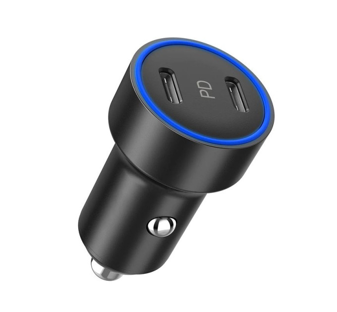 Choetech Автомобільне ЗУ С0054-BK, 2 порти, 36Вт,PD, чорний