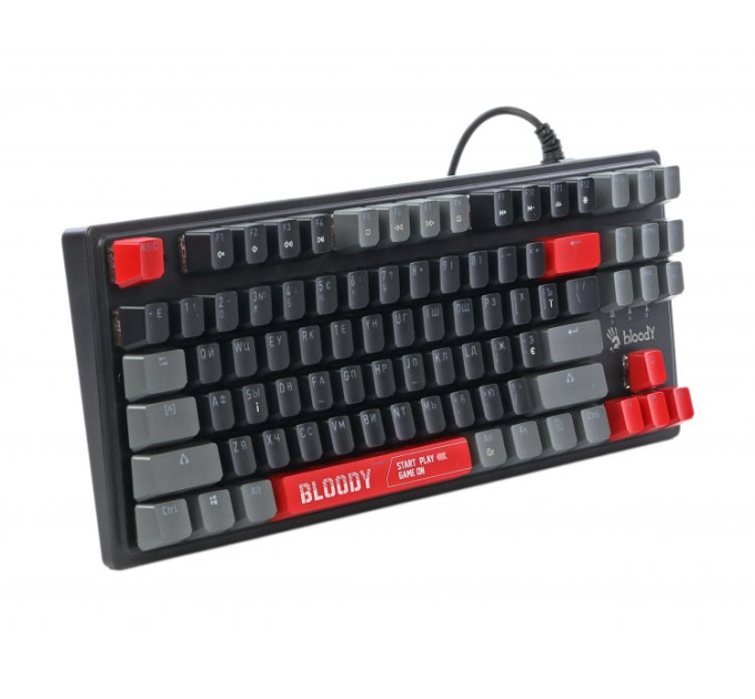 Bloody Механічна ігрова клавіатура Bloody S310N (Energy Red), USB, чорний
