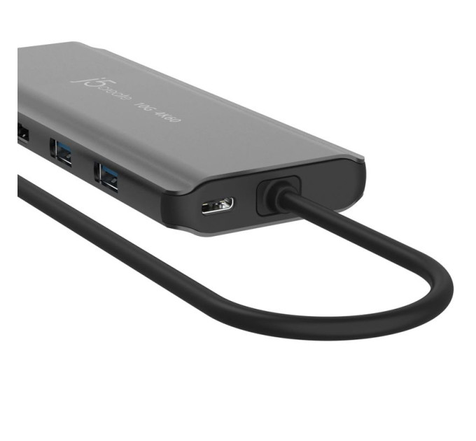 J5create Багатопортовий мультиадаптер J5create JCD398-N, USB Type-C 5-в-1