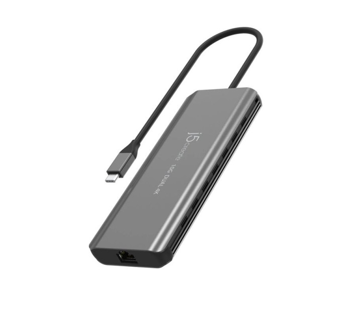 J5create Багатопортовий мультиадаптер J5create JCD398-N, USB Type-C 5-в-1